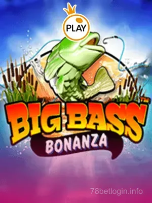 Imagem do jogo Big Bass Bonanza no 78 bet